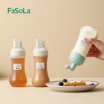 Bottle of salad and ketchup milk tea shop jam squeeze bottle push honey bottle magic sauce bottle