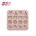 Fondant Star Lollipop Cake Chocolate Mold Baking Silicone Tự làm Kẹo cầm tay Hộ gia đình Không độc hại khuôn bánh nhúng Tự làm khuôn nướng
