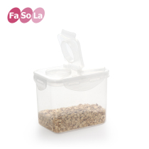 Japan Fasola Seal Tank Grocery Storage Containing Box Kitchen Supplies Plastic Bottles Jars Food Storage Tank