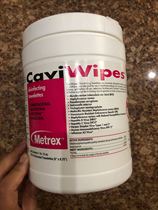 CaviWipes metrex Disinfecting Towelettes Canister Wipes off-the-shelf