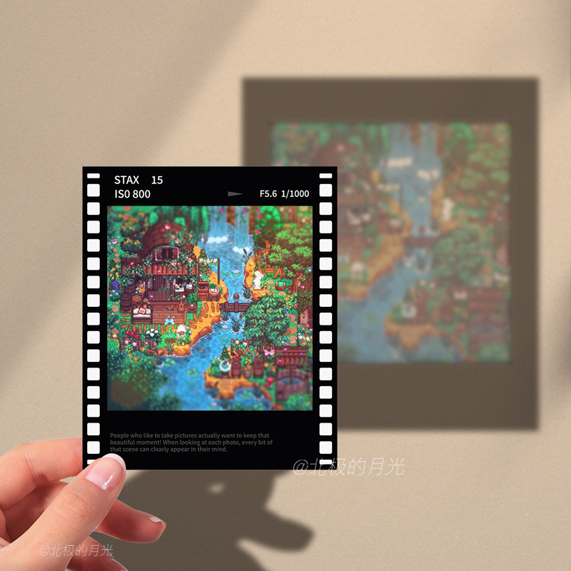 Star Dew Cereal Card Polaroid Sam Hailey Thank You Bastian Gaelo's Film for Friends