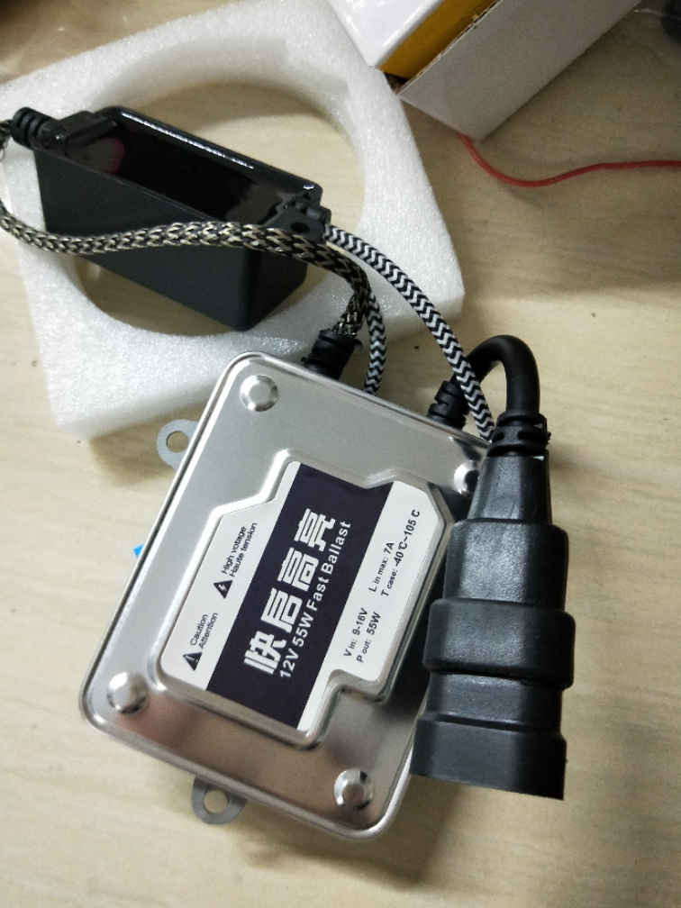 Cột đá siêu mỏng AC Xenon dằn đèn dằn HID dằn nhanh Một giây - Đèn HID xe máy 	đèn pha led 50w xe máy	