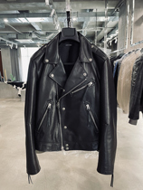 LA CALIFFA Marmara Supreme Tire Leather TF Presidents Attire Slim Fit Motorcycle Jacket