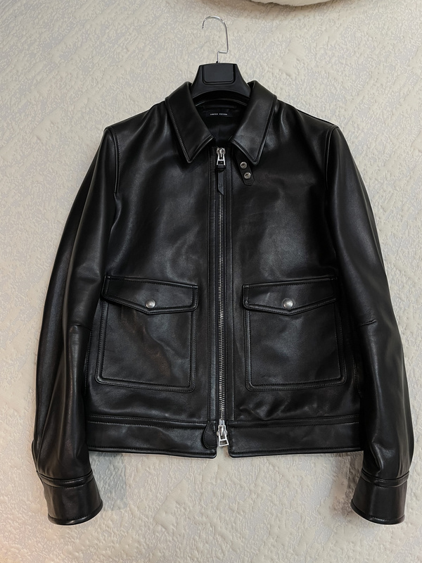 La Califfa “Super High-End Lambskin” Cr Three-Dimensional Tailoring Tf A2 Flight Jacket