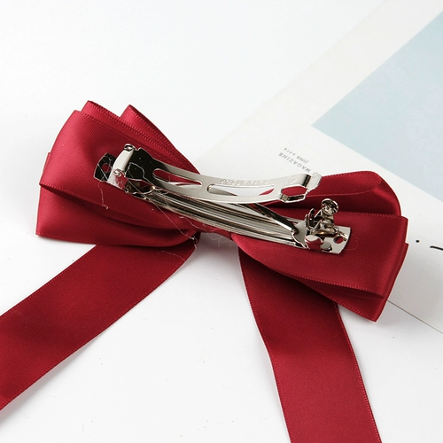 Детский японский аксессуар для волос, заколка для волос с бантиком, хвостик, лента, популярно в интернете