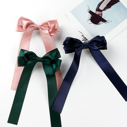 Детский японский аксессуар для волос, заколка для волос с бантиком, хвостик, лента, популярно в интернете