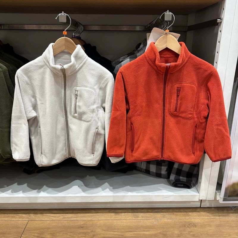 Large Factory Single-Day Japanese-Style Autumn Boys and Girls Fleece Zip-Up Long-Sleeve Jacket Warm Fleece Coat Top 486660 Large Factory Single-Day Japanese-Style Autumn Boys and Girls Fleece Zip-Up Long-Sleeve Jacket Warm Fleece Coat Top 486660