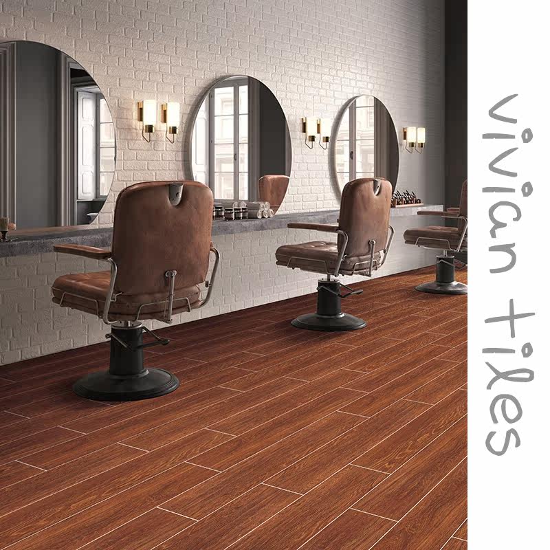 200x1200 Nordic all-ceramic wood grain tiles living room bedroom imitation solid wood floor tiles floor tiles non-slip tiles