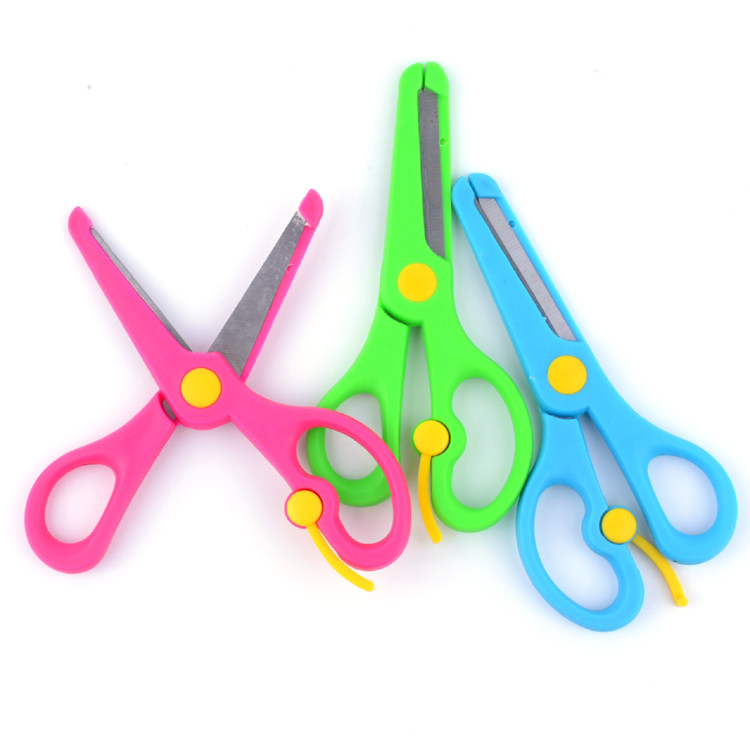 [USD 4.58] Kids Scissors Stretch Scissors Labor Saving Hand Scissors ...