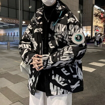 X TNF MDNS boomer down clothes mens winter 2022 new loose thickened short winter clothing jacket