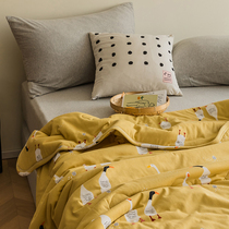 Soft and soft glutinous glutinous ~ -- knitted pro-skin breathable sky cotton A baby grade Summer thin section Quilt Air Conditioning Quilt