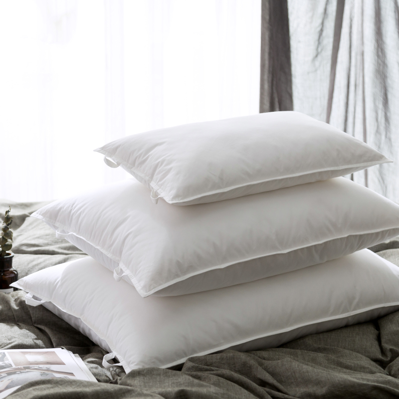 Latex particle latex fiber composite pillow core slowly bounce back adult cervical vertebrate pillow single pillow without deformation