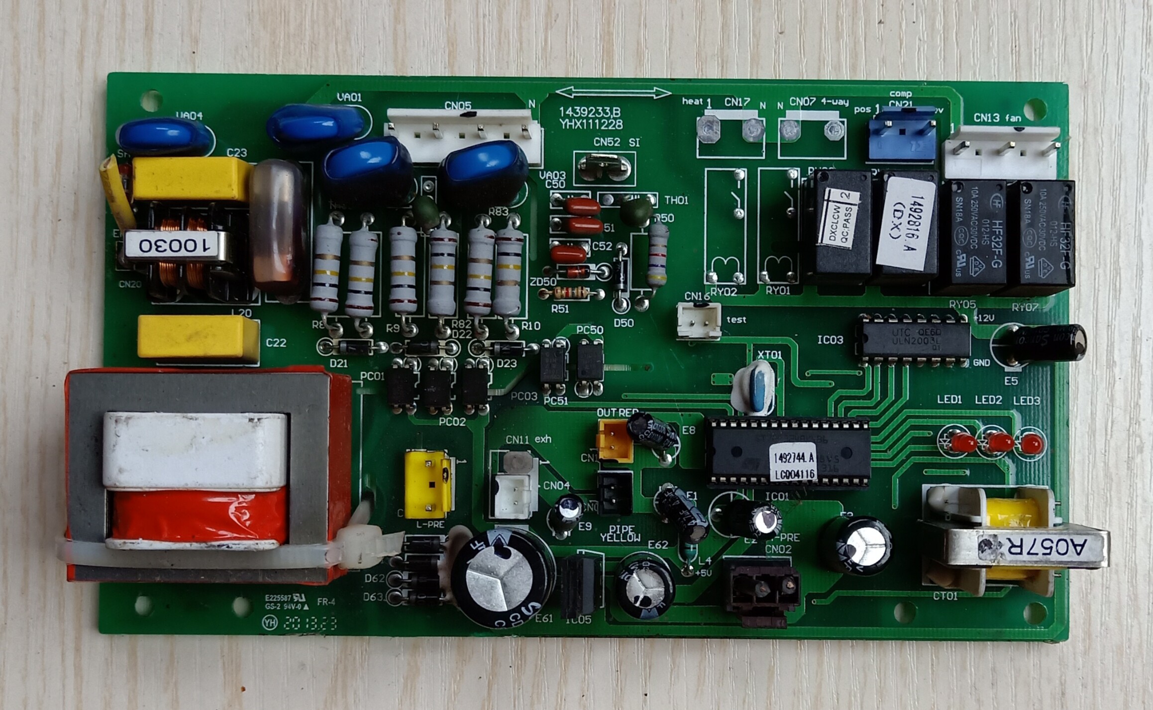 Hisense Air Conditioning Computer Board 1439233 B Control Board YHX111228 1492816 A