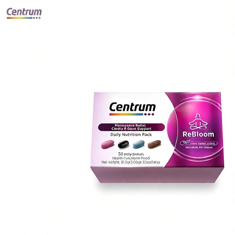 Centrum善存海外PRO复维营养包40+男士水飞蓟玛咖 元善存进实拍商品图
