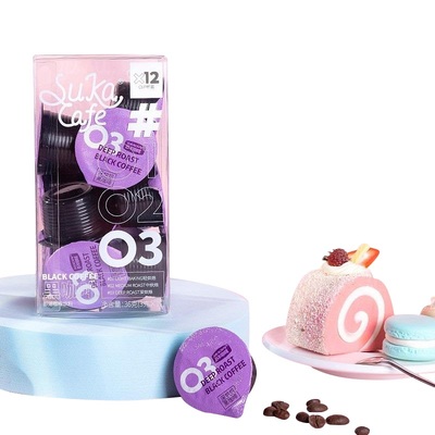 苏卡卡卡杯速溶美式黑咖啡12粒