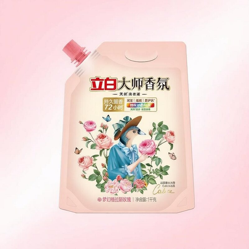 迪丽热巴同款立白大师香氛洗衣液袋装易漂无残留持久72小时留香
