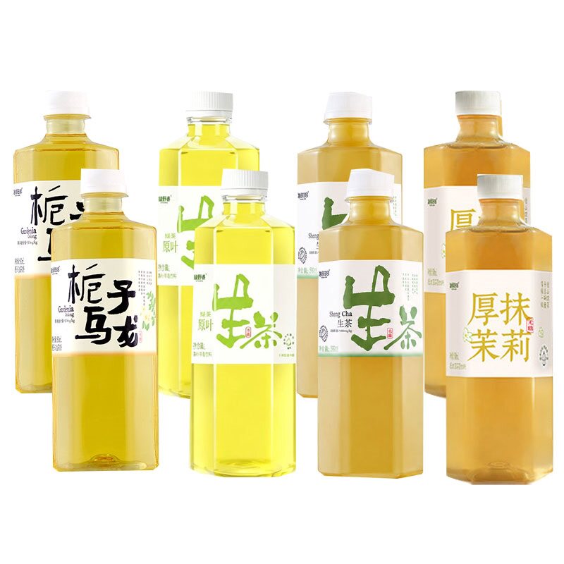 18元8瓶别样泡泡生茶无糖抹茶饮料