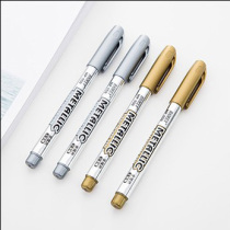  Paint pen Wedding sign-in pen Golden conference signature pen Guest title pen Signature book pen Silver thick
