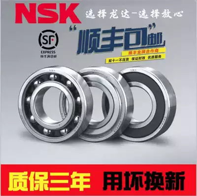 The import of Japanese NSK bearings 6000 6001 6002 6003 6004 6005 6006 6007ZZ DDU