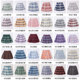 Girls JK Uniform skirt 2021 ເດັກນ້ອຍຂອງແທ້ plaid skirt ແບບວິທະຍາໄລ 10 ປີອາຍຸເຄິ່ງຍາວ pleated skirt ພາກຮຽນ spring ແລະ summer GK