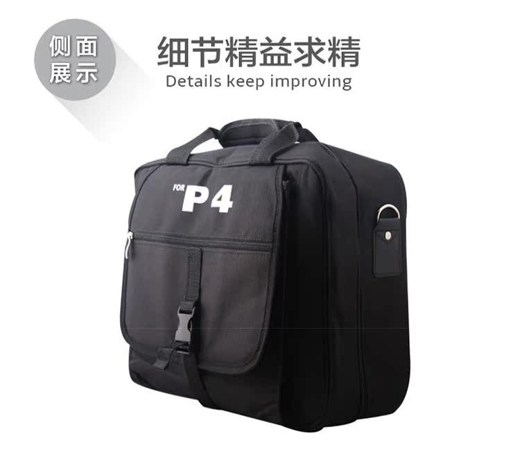 Gói máy chủ PS4pro Túi xách tay PS4 Túi máy chơi game PS4 Gói túi lưu trữ PS4 Bộ lưu trữ máy chủ PS4 - PS kết hợp dây sạc nam châm