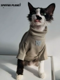Sphynx планета безволосая кошка Sinox Немецкая одежда Весна и осень -две два -суперкачественные хлопковые края