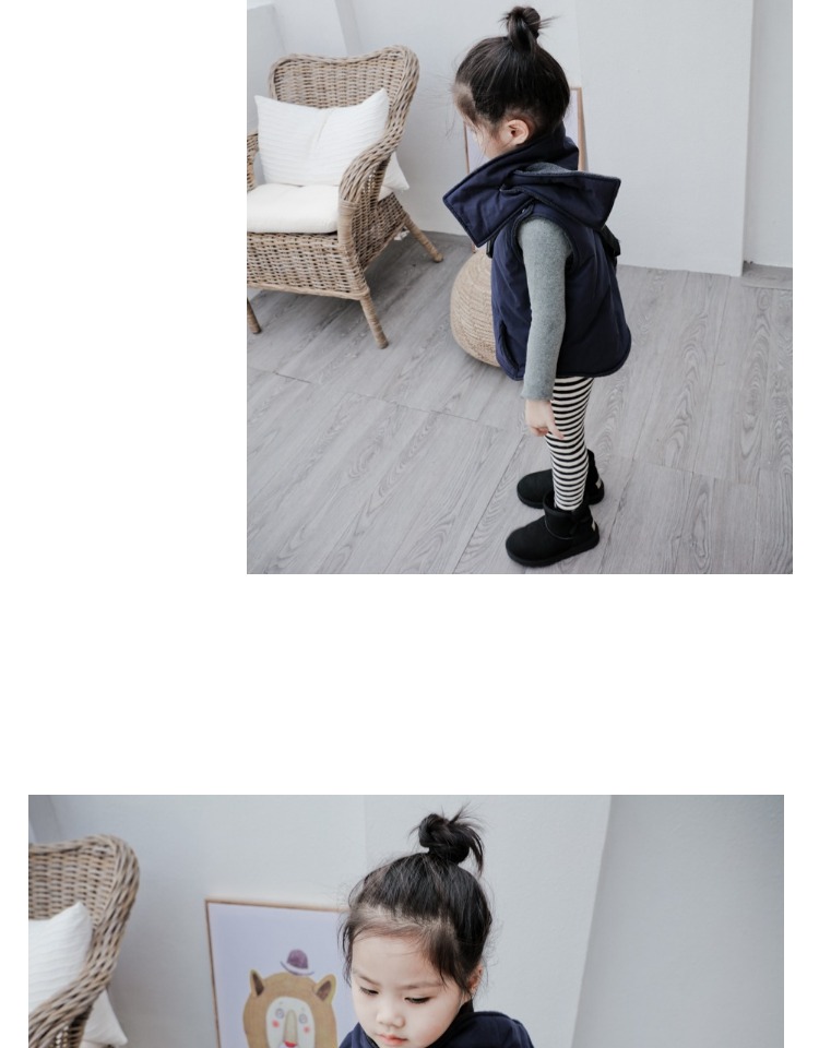 Sản phẩm dành cho trẻ em Sweetcity 2018 thu đông cho trẻ em thời trang áo vest cotton cho bé trai và bé gái ấm áp áo len gile trẻ em