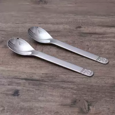 Spoon 18 10 stainless steel children's eating spoon Meal spoon Dessert spoon Stainless steel baby baby spoon tableware