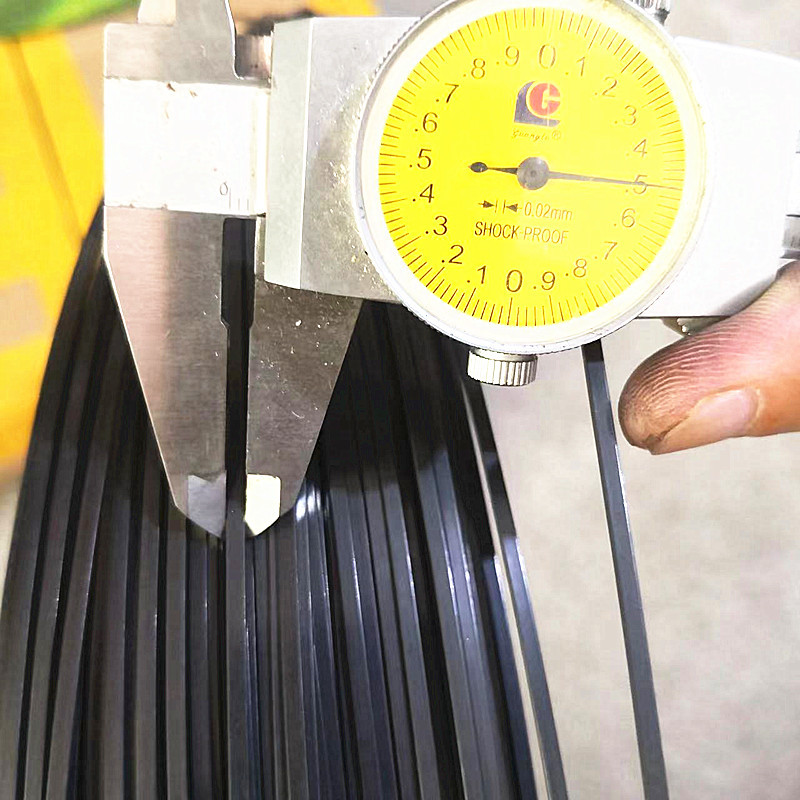 Super Elastic Nickel-Titanium Memory Alloy Flat Wire, Special Alloy Flat Steel Wire for Bracelets, Jewelry Memory Flat Strip That Can Be Shaped