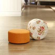 Floor household low stool small bedroom living room fabric sitting bench bench bed tatami dormitory artifact