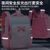 Школьный рюкзак, детская сумка для принцессы со сниженной нагрузкой, защита позвоночника