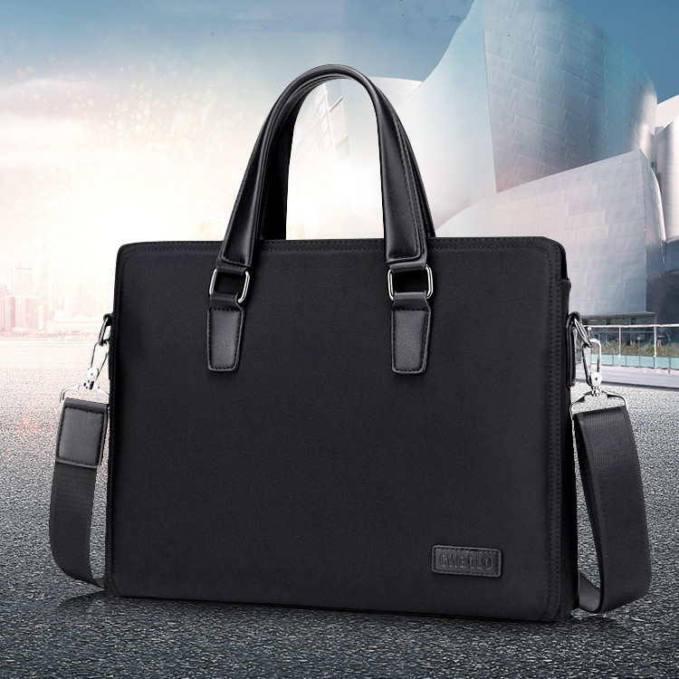 Paul Men's Pack with briefcase Business Single Bag Oxford Casual Slipper Backpack