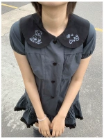 Черный и серый топ (первая партия) на складе, поставлен примерно через два дня