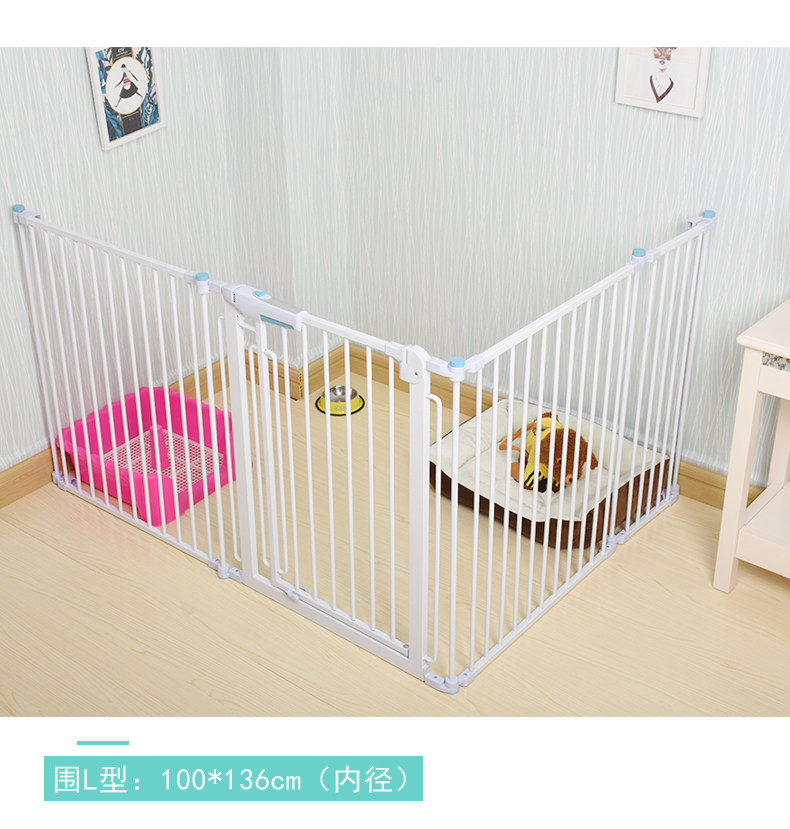 l shaped dog gate