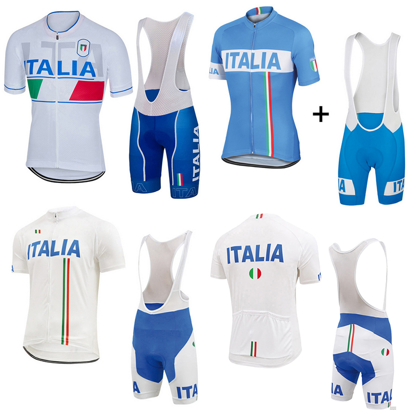 ITALIA summer cycling clothing men's mountain bike short-sleeved top outdoor sports suit quick-drying bicycle clothing