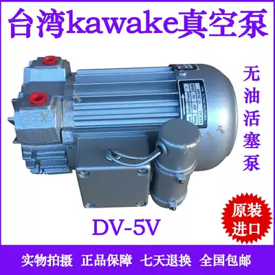 Taiwan kawakeDV-5V DV-8V oil-free rotary vane vacuum pump DV-3V small oil-free vacuum pump