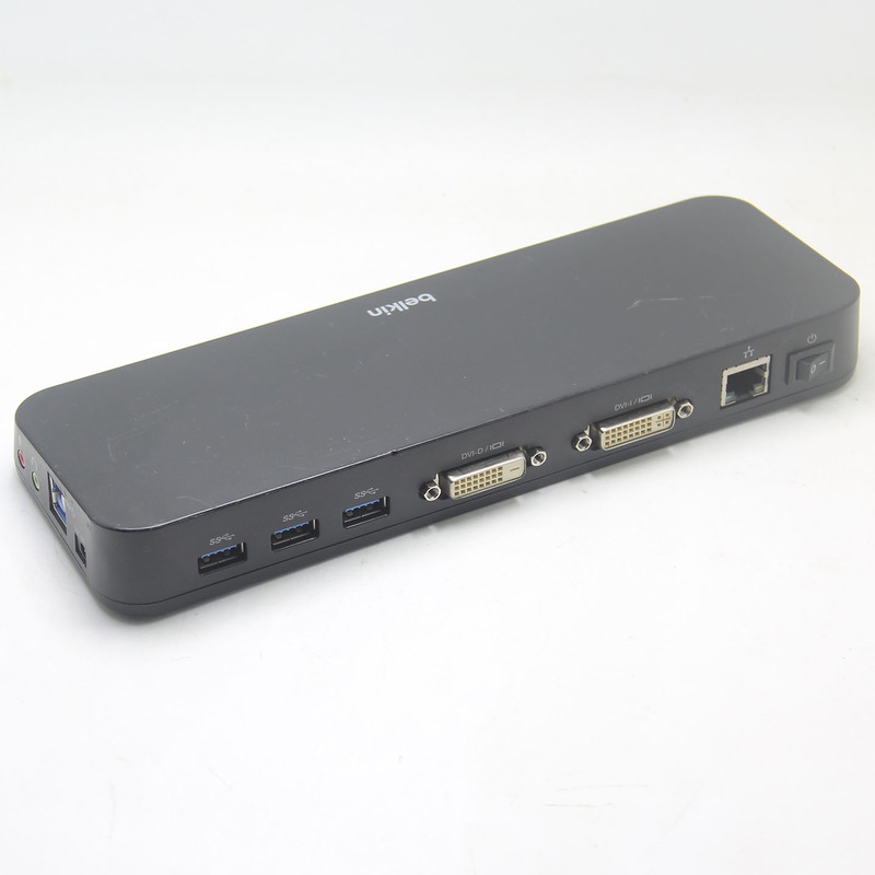 Belkin Displaylink Universal Docking Station with Dual Hdmi, Multi-Screen, for Trading, Office Use, Network Card, USB Ports
