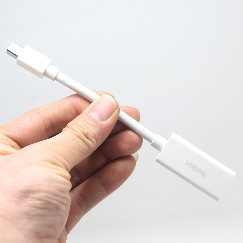 Apple Certified Mini Dp to HDMI Cable 4K High-Definition Display Cable Compatible with Surface Pro/Mac Book