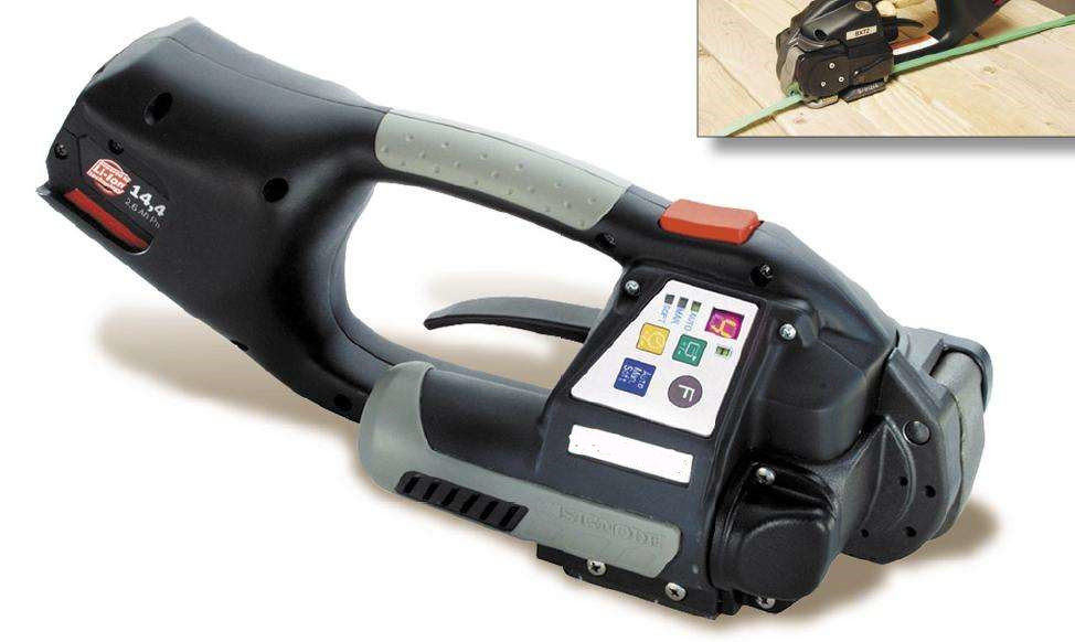 New portable electric packer PET plastic steel band electric packer PP with fusion hot-melt strapping