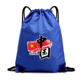 Вместительный и большой рюкзак, баскетбольный спортивный водонепроницаемый мешочек, на шнурках, ткань оксфорд, делается под заказ, с печатью вашего логотипа