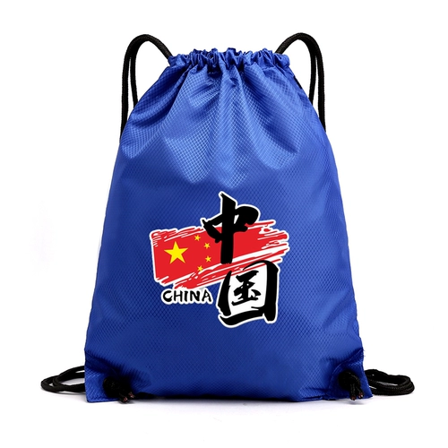 Вместительный и большой рюкзак, баскетбольный спортивный водонепроницаемый мешочек, на шнурках, ткань оксфорд, делается под заказ, с печатью вашего логотипа