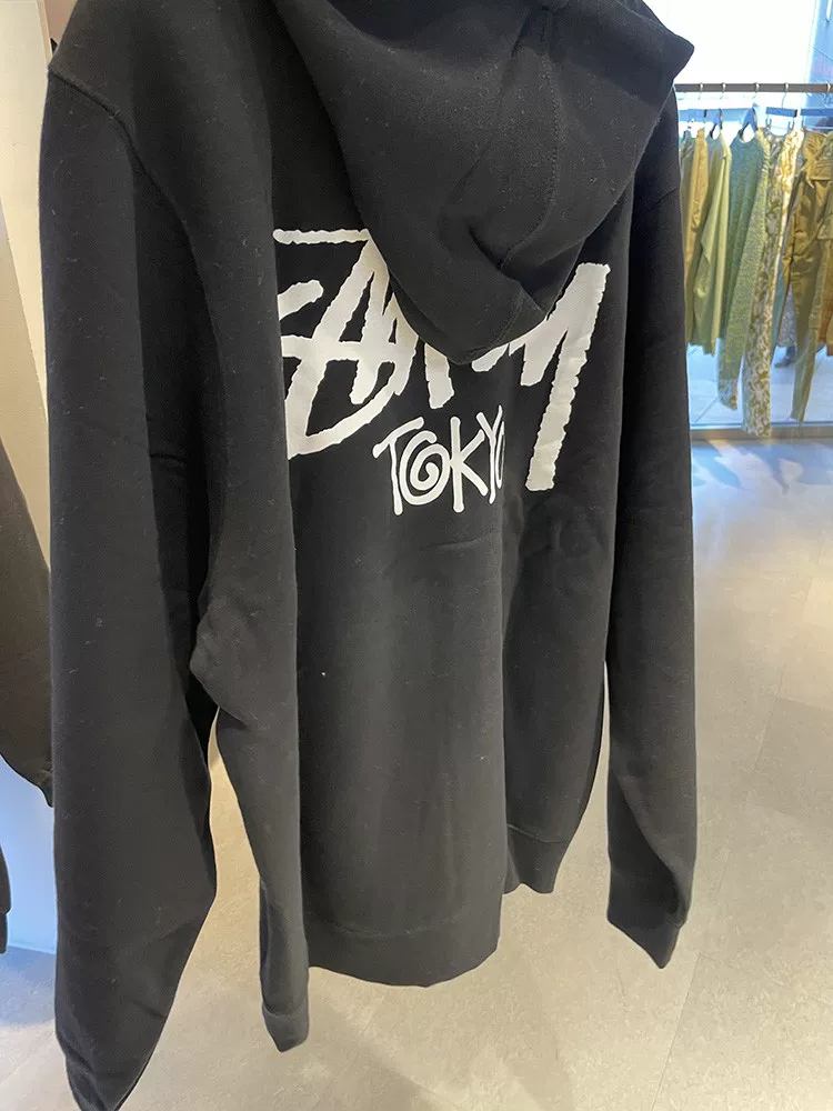 Японский покупатель Stussy Stucystan Токио лимитированный зиппер худи кофта худи 22