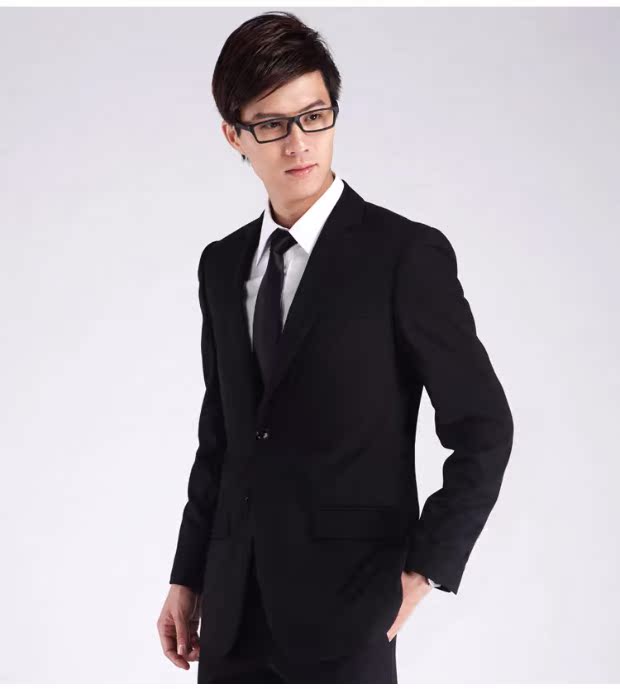Bộ đồ mùa xuân và bộ đồ phù hợp với nam giới tự tu luyện miễn phí chú rể váy cưới công việc phỏng vấn 4S áo nam