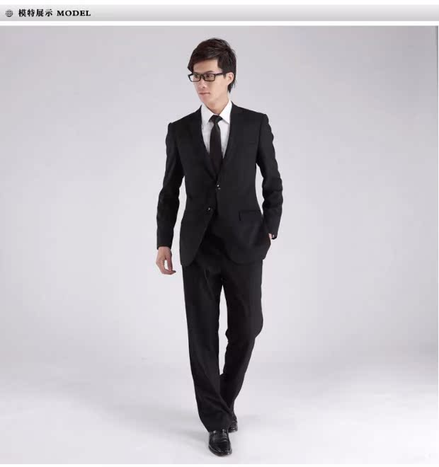 Bộ đồ mùa xuân và bộ đồ phù hợp với nam giới tự tu luyện miễn phí chú rể váy cưới công việc phỏng vấn 4S áo nam