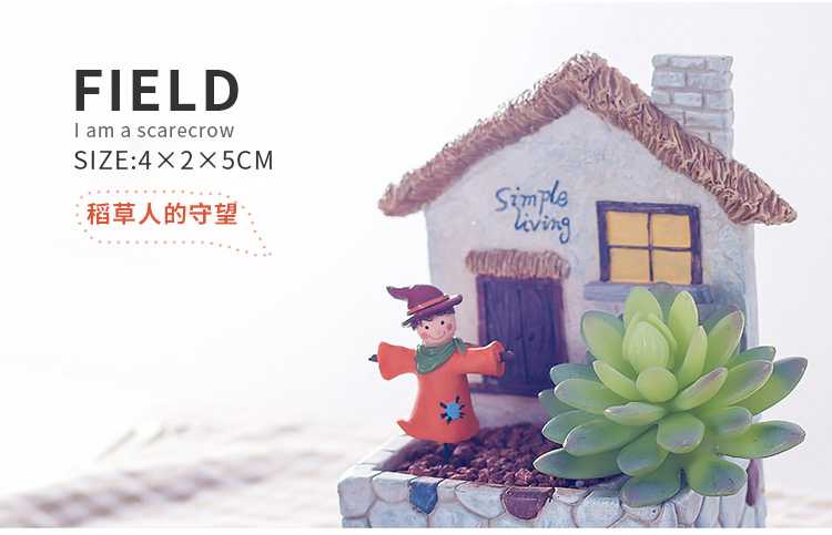 Vườn hoa sáng tạo nhựa kiều mạch chèn hoa phụ kiện nhà trẻ em các đồ trang trí bàn làm việc
