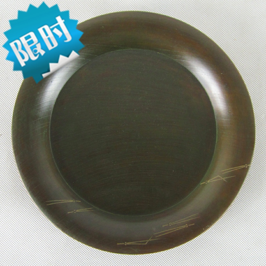 Japan Reflux Old Objects Lacquer Hide of Wu Fujimoto Kozaku Instrumental Basin Tea Datami's tatami collection