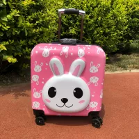 Светло -розовый кролик