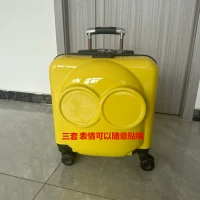 Желтые большие глаза желтый человек, см. Изображение и свяжитесь с обслуживанием клиентов