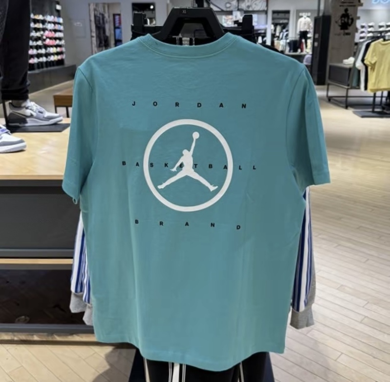 Wenwen Genuine Nike Aj Men's and Women's New Comfortable Round Neck Short-Sleeved Casual T-Shirt Hj2339-329 Wenwen Genuine Nike Aj Men's and Women's New Comfortable Round Neck Short-Sleeved Casual T-Shirt Hj2339-329
