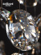 [Xingyu]Creative Crystal Chandelier, French Light Luxury Living Room Pendant Light, Post-Modern Personalized All-Copper Branch Dining Room Lighting